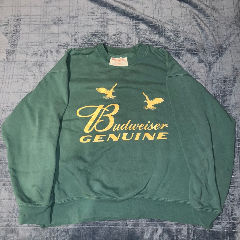PacSun Budweiser Genuine Crewneck